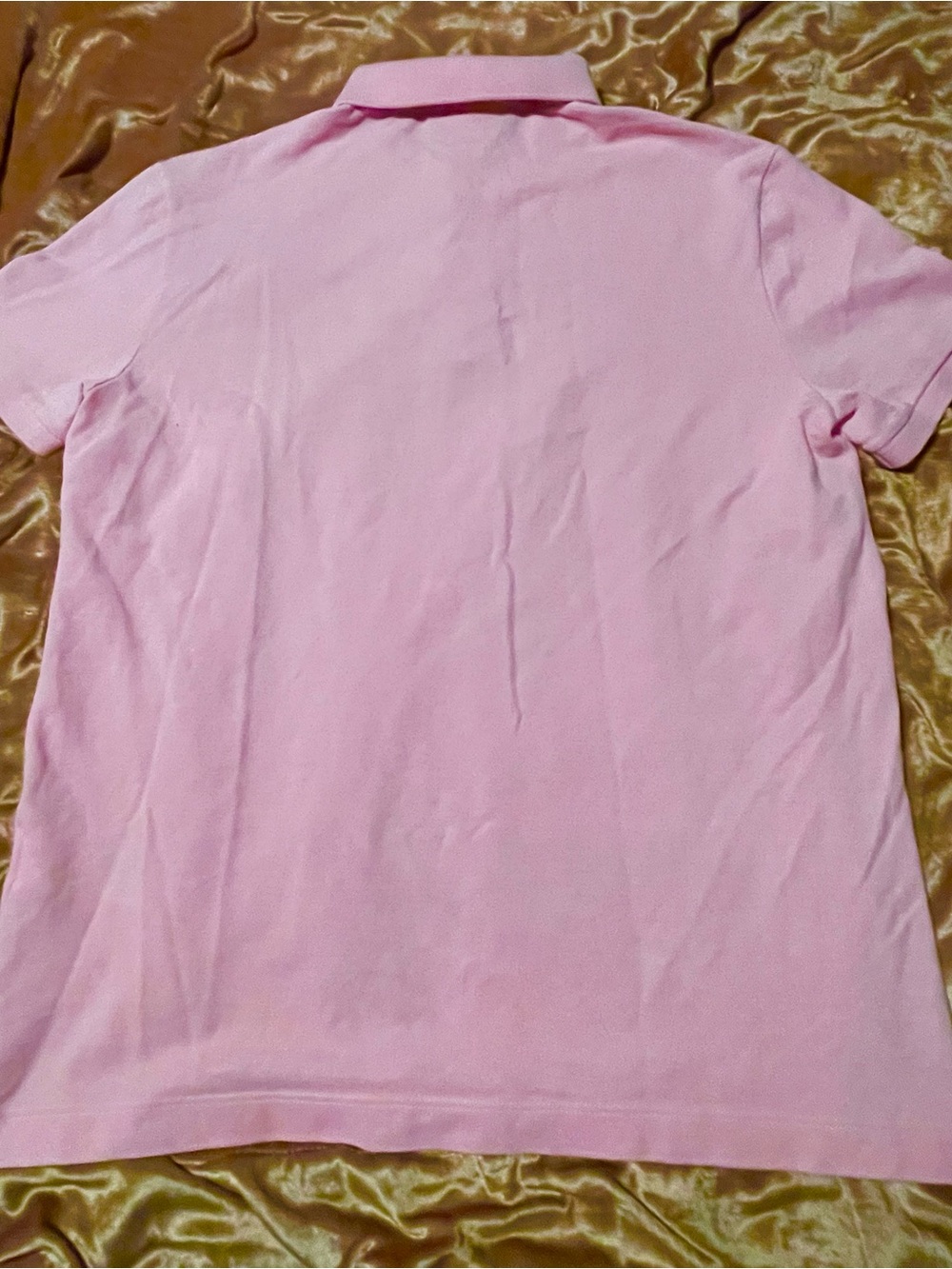 Lacoste Classic Fit Petit Piqué Polo Shirt - Light Pink Size: Large - Picture 7 of 9
